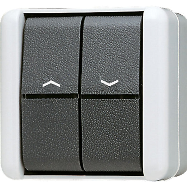 JUNG Jalousietaster 10A 250V Tas.1-pol. 839 VW